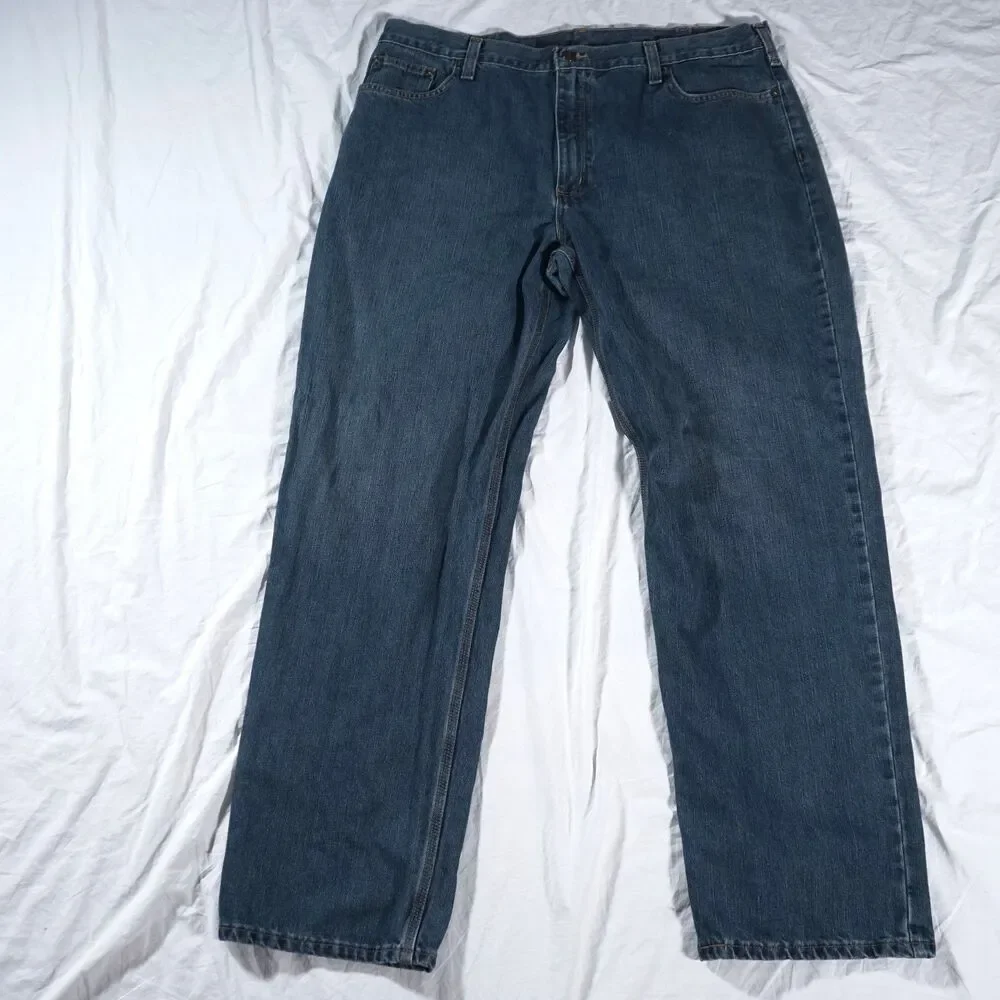 Carhartt Relaxed Fit Blue Jeans Workwear 40x34